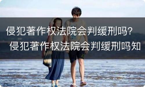 侵犯著作权法院会判缓刑吗？ 侵犯著作权法院会判缓刑吗知乎