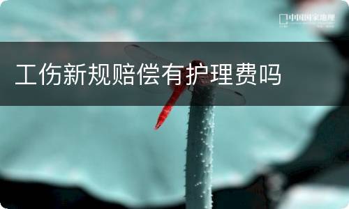 工伤新规赔偿有护理费吗