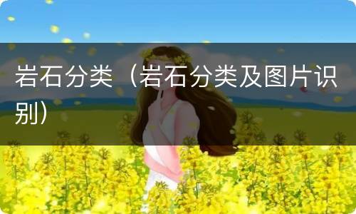 岩石分类（岩石分类及图片识别）