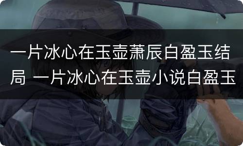 一片冰心在玉壶萧辰白盈玉结局 一片冰心在玉壶小说白盈玉结局