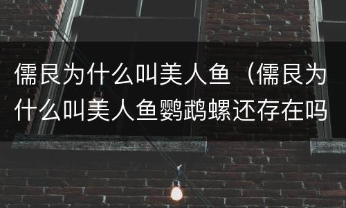 儒艮为什么叫美人鱼（儒艮为什么叫美人鱼鹦鹉螺还存在吗）