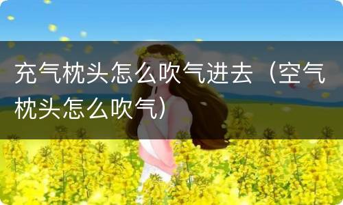 充气枕头怎么吹气进去（空气枕头怎么吹气）