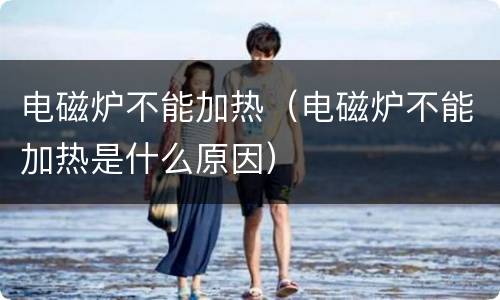电磁炉不能加热（电磁炉不能加热是什么原因）