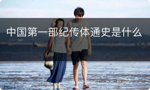 中国第一部纪传体通史是什么