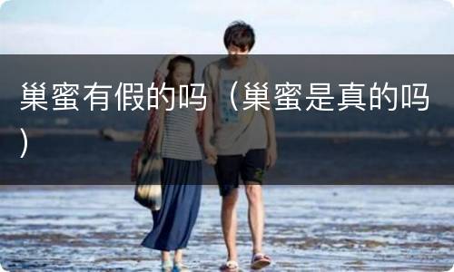 巢蜜有假的吗（巢蜜是真的吗）