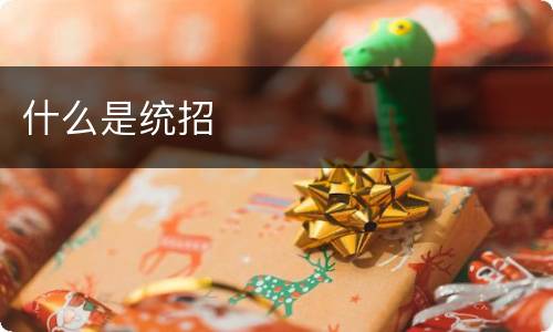 什么是统招