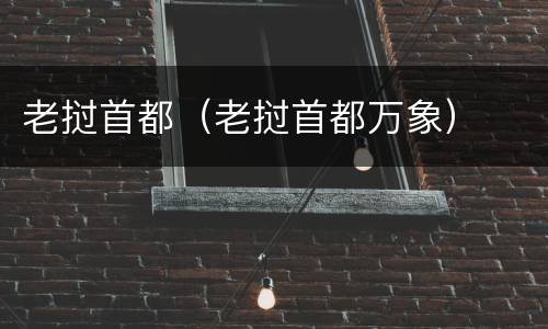 老挝首都（老挝首都万象）